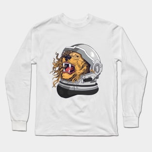 Space Lion Long Sleeve T-Shirt